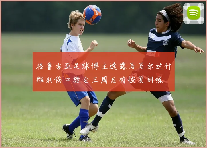 格鲁吉亚足球博主透露马马尔达什维利伤口缝合三周后将恢复训练